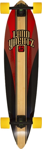 Landyachtz BAMBOO TOTEM STRIPE 41" SKATEBOARD COMPLETE-10x41