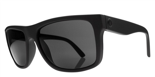 Electric Swingarm Polarized Sunglasses Matte Black Grey