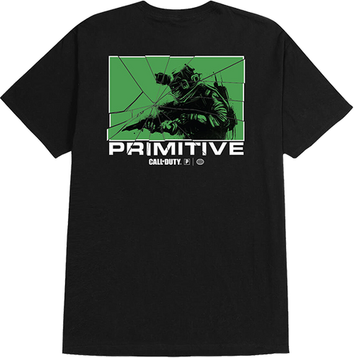 PRIMITIVE ALPHA SS TSHIRT LARGE  BLACK