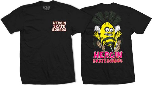 HEROIN STINGEE THINGEE SS TSHIRT SMALL BLK