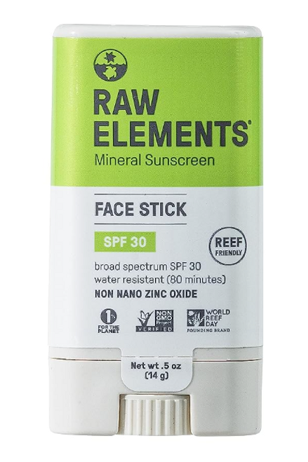 Raw Elements Face Stick 30spf .5oz
