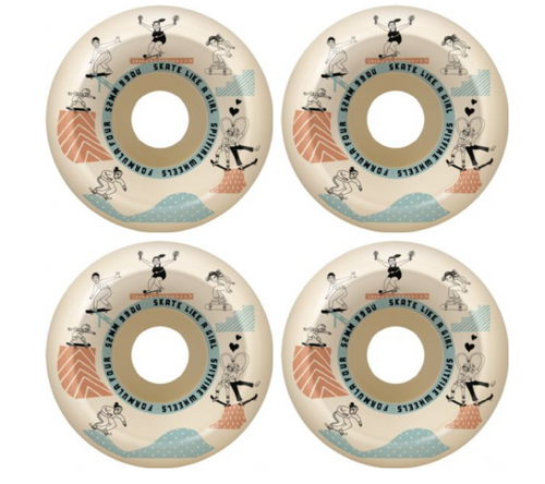 Spitfire Conical Full SLAG Sessions Wheels Set Natural 52mm 99a