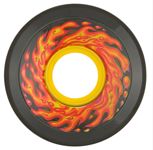 OJ Flame Mini Original Wheels Set Black Flame 54.5mm 78a