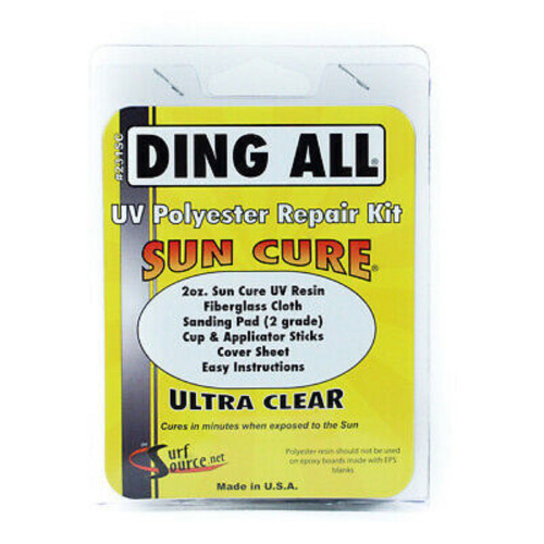 Sun Cure Repair Kit Polyester Yellow Label 2 oz