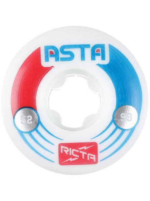 Ricta Tom Asta SLIX Wheels Set White Red Blue 52m