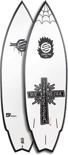 Santa Cruz Ozzy Wright Cross 5'-8