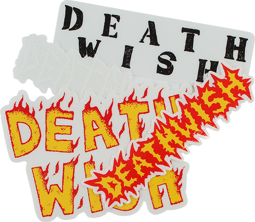 DEATHWISH MIND WARS 12/PK ASSORTED STICKER PACK