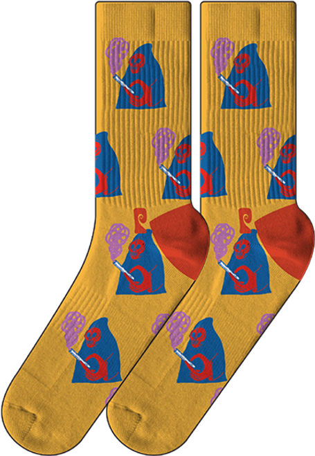 PSOCKADELIC JAY HOWELL SMOKIN CREW SOCKS