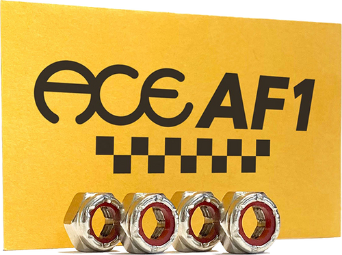 ACE RE-THREADING AXLE NUTS 4/PK SILVER ACE RE-THREADING AXLE NUTS 4/PK SILVER