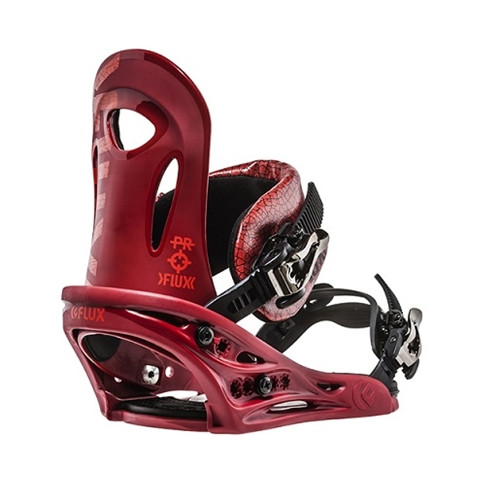 Flux Snowboard Bindings 2016 PR Matte Red S