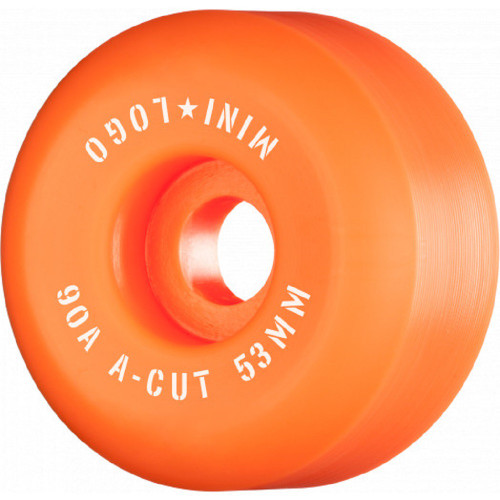 Mini Logo Hybrid A-Cut Wheels Set Orange 53mm/90a