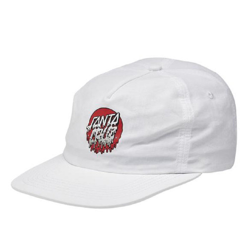 Santa Cruz Rad Dot Hat White Snapback