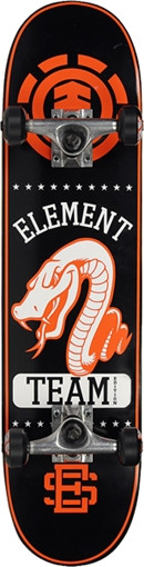 ELEMENT VARSITY SNAKE TWIG Skateboard Complete-7.37 thriftwood