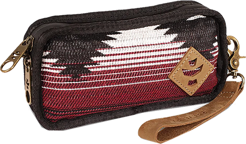 REVELRY GORDITO PIPE POUCH MAROON PATTERN