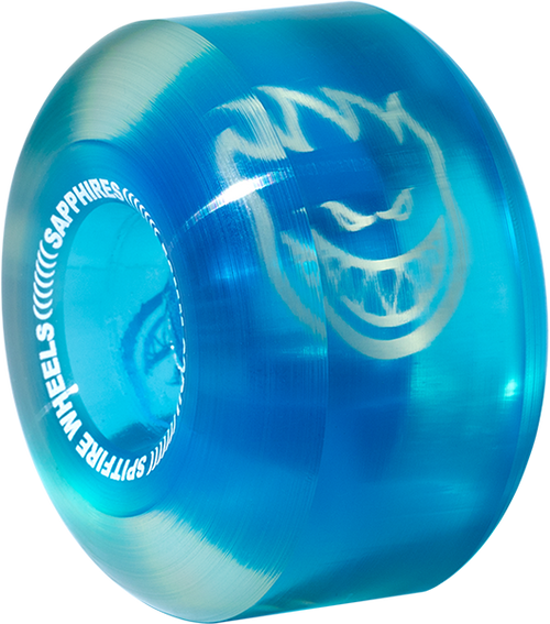 SPITFIRE SAPPHIRE 90DU CRUISER 56MM CLR/BLUE WHEELS SET