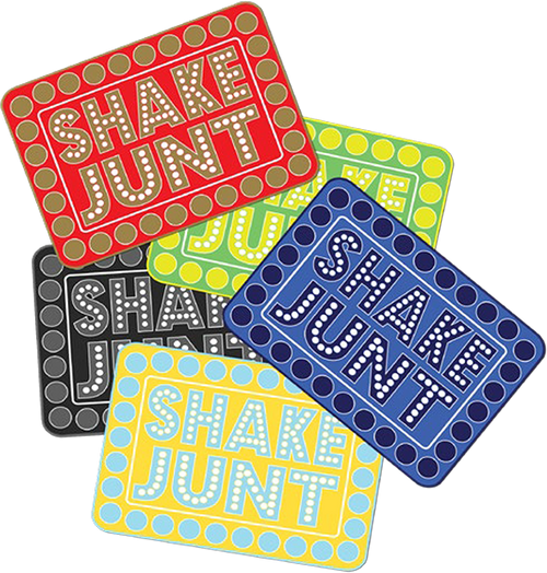 SHAKE JUNT BOX LOGO FA23 10/PK ASSORTED STICKER PACK