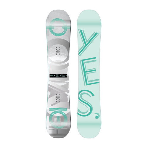 Yes Emoticon Snowboard Teal 146