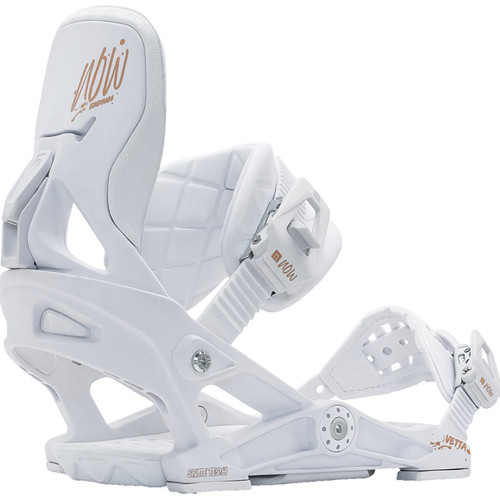 NOW Vetta Bindings Womens White Gold Small