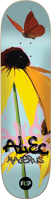 FLIP MAJERUS FLOWER POWER SKATEBOARD DECK-8.38