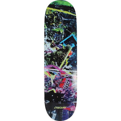 COLOURS STAMATIS ABSTRACT SKATE DECK-8.4