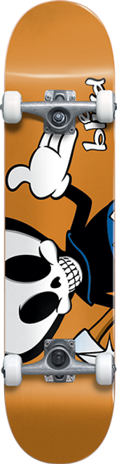 BLIND REAPER CHARACTER SKATEBOARD COMPLETE-7.75 ORANGE fp.prm