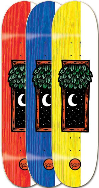ROGER WINDOW WATCHER SKATEBOARD DECK-8.12 ASSORTED COLOR