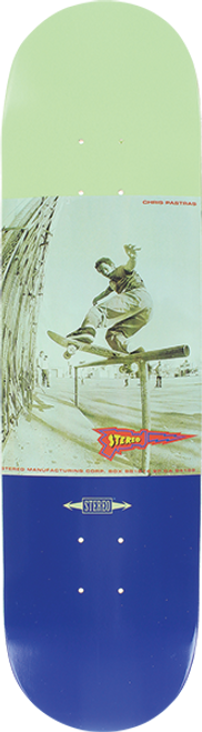 STEREO PASTRAS FRONT BOARD SKATEBOARD DECK-8.25