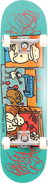 FOUNDATION COUCH SKATEBOARD COMPLETE-8.25