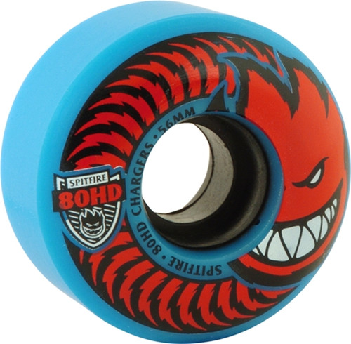 SPITFIRE 80HD CHARGER CLASSIC 56mm BLUE/RED Wheels Set