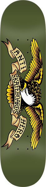 ANTI HERO CLASSIC EAGLE SKATEBOARD DECK 8.38 GREEN