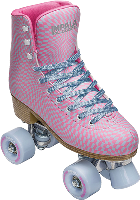 IMPALA SIDEWALK SKATES WAVY CHECK-SIZE 5