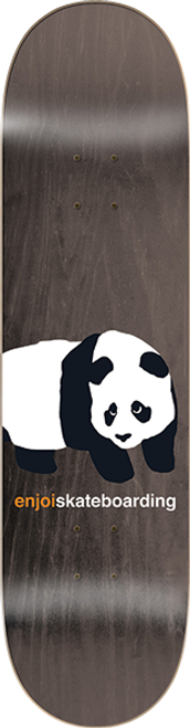 ENJOI PEEKABOO PANDA SKATE DECK-8.0 GREY r7