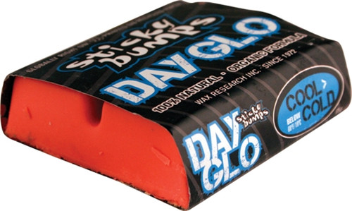 STICKY BUMPS DAY-GLO COOL COLD SINGLE-ORANGE