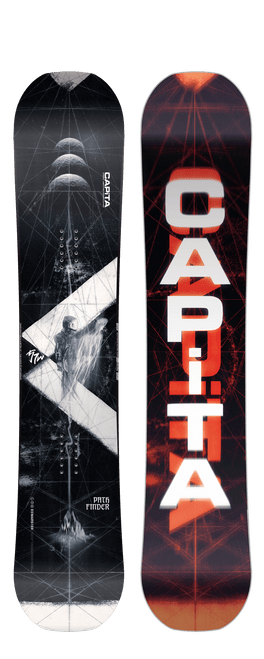 Capita Pathfinder REVERSE Camber Snowboard 2022 Black 157wide