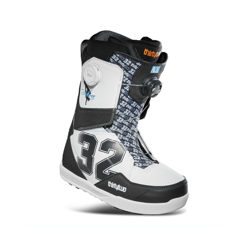 ThirtyTwo Lashed Double Boa Boots Zeb Powell Pro Black White