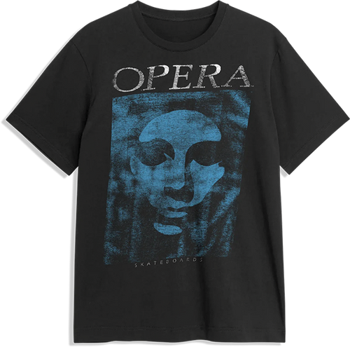 OPERA MASK VINTAGE SS TSHIRT LARGE-BLACK