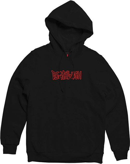 DEATHWISH OUTLINE PUFF HD/SWT LARGE-BLK