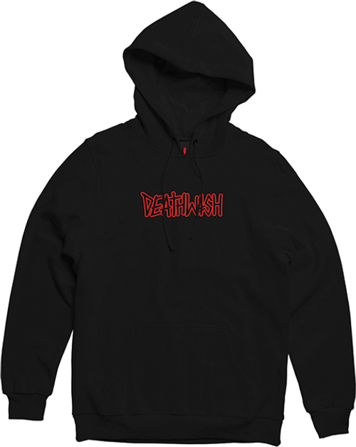 DEATHWISH OUTLINE PUFF HD/SWT SMALL-BLK