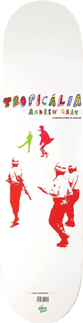 THE KILLING FLOOR GRAY TROPICALIA SKATEBOARD DECK-8.25