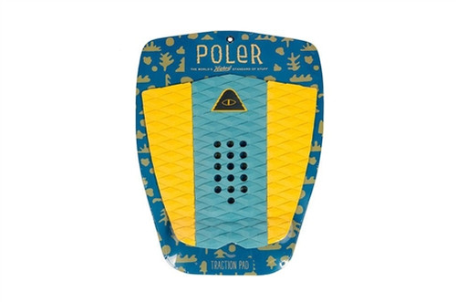 Poler Surf Traction Pad Blue Steel Tail Pad