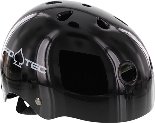 PROTEC Classic CERTFIED GLOSS BLK-L SKATE HELMET