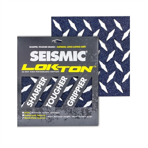 Seismic Lokton Grip Squares Metal Blue 3 pack