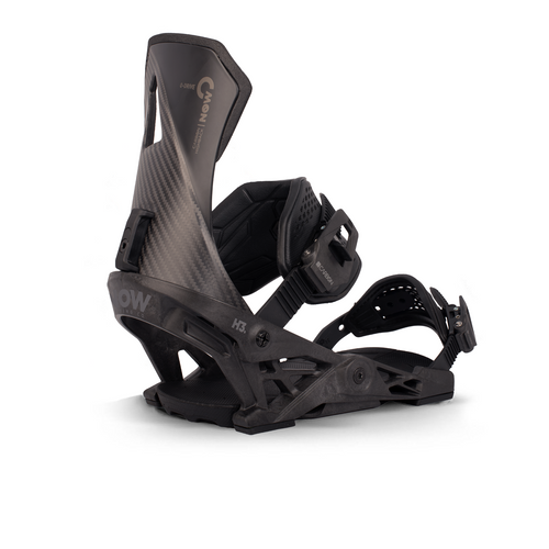 NOW O-Drive Snowboard Bindings Black Carbon Large