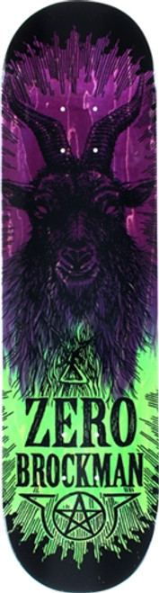 ZERO BROCKMAN DELIVERANCE SKATEBOARD DECK-8.0 resin7