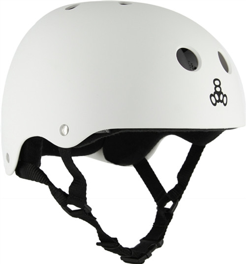 Triple 8 BrainSaver Helmet White