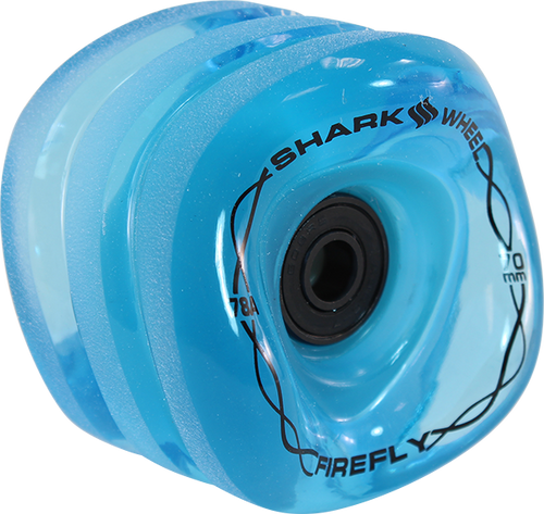 SHARK FIREFLY 70MM 78A TRANS.BLUE W/BLUE LIGHTS