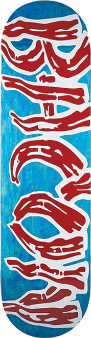BACON LOGO VENEER SKATEBOARD DECK 8.0 ASSORTED