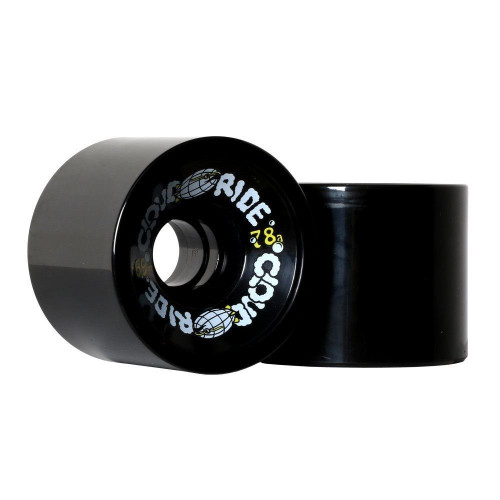 Cloud Ride Cruiser Wheels Set Black 69mm78a