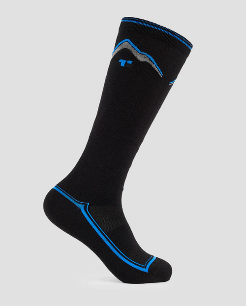 Terramar Ski Socks Black Grey (2 Pack)