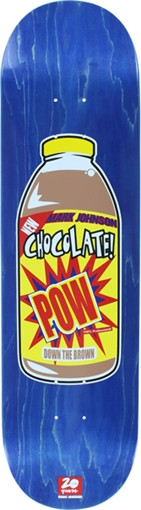CHOCOLATE M. JOHNSON HERITAGE SKATEBOARD DECK-8.12